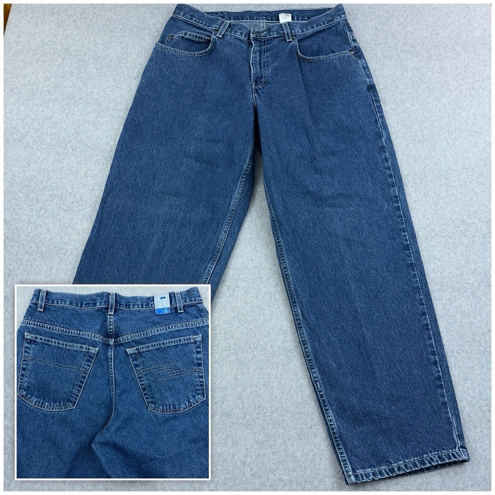 Vintage Y2K Levi's L2 Baggy Fit Jeans Men 34x30 FITS 33 Skater Punk 100% Cotton‎